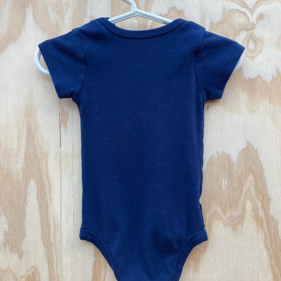 Navy T-Rex Onesie, 6 months - Picture 2 of 3